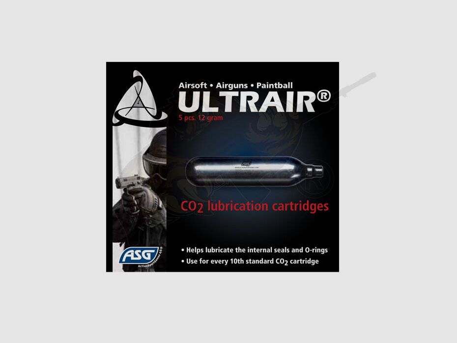 5er Packung CO2 Wartungskapsel 12g - Ultrair