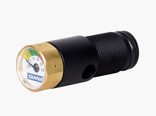 Zusatzventil  mit Manometer für Regulator DIANA stormrider