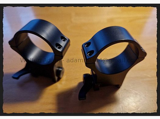 ERA Recknagel Bauhöhe 19mm Weaver -Schnellmontage 36mm mit Hebel