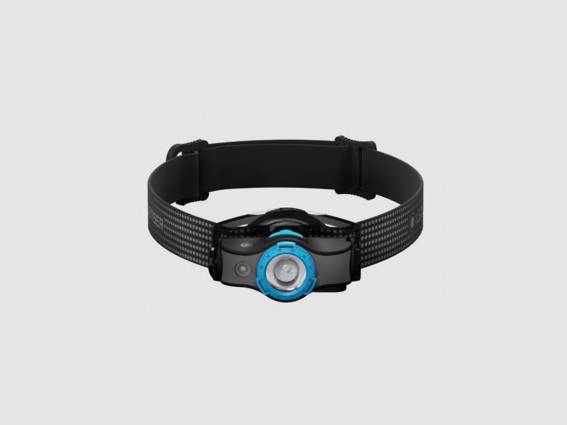 MH5 Led Lenser hoofdlamp grijs en blauw mod. 502145, afbeelding 1 van 4