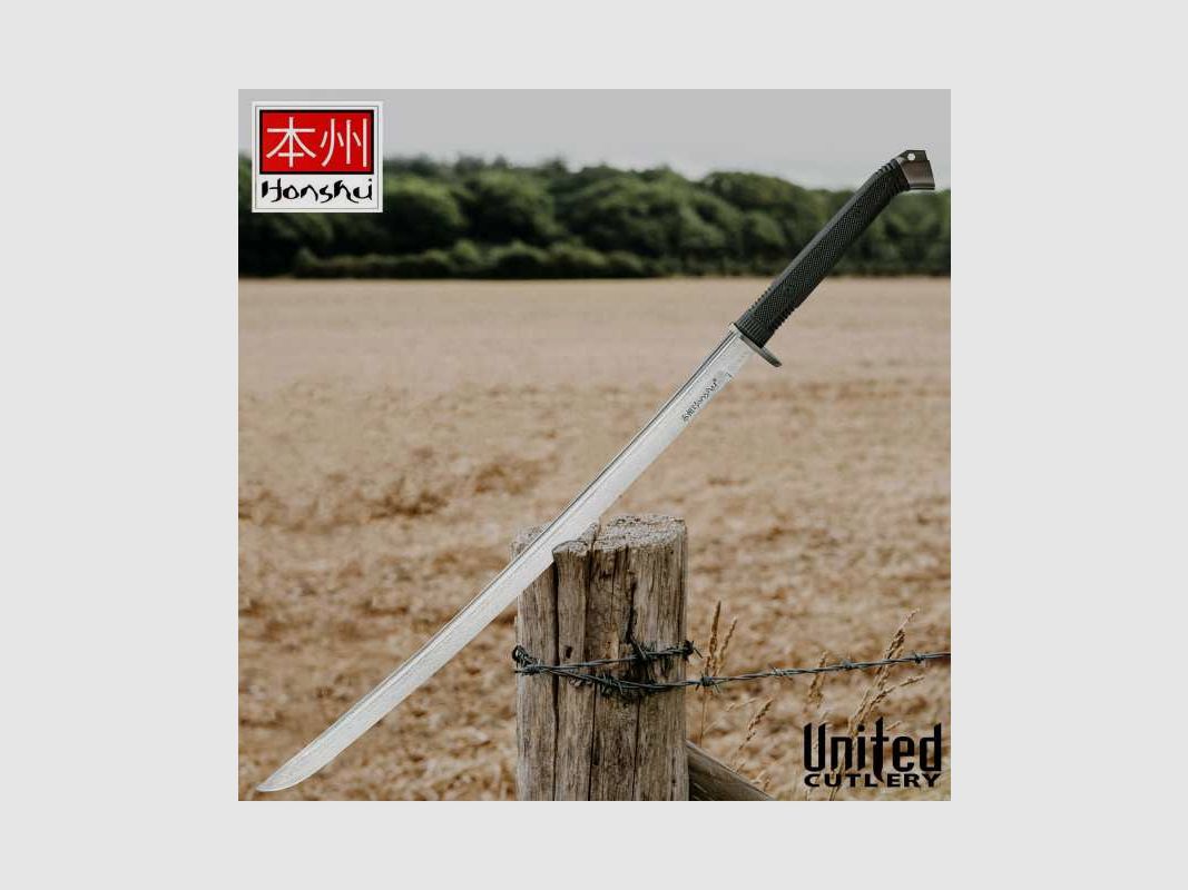 United Cutlery Honshu Boshin Damascus Katana mit TPR-Scheide