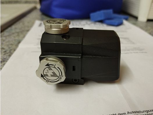 Feinwerkbau dioptre de précision 4981 pivotant 20 clics série 900