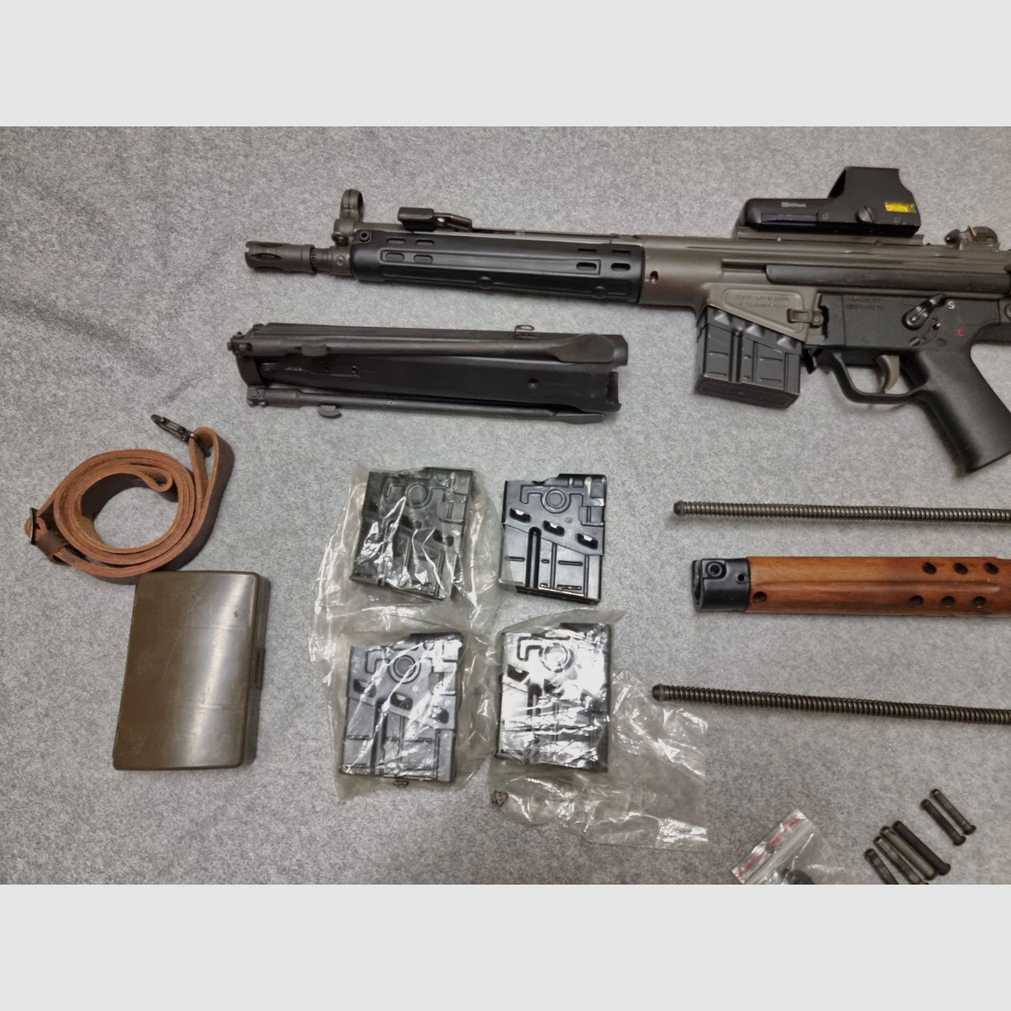Schwaben Arms SAR M41 Kommando - jak Heckler&Koch G3K z dużą ilością akcesoriów! .308 Winchester - brak oficera