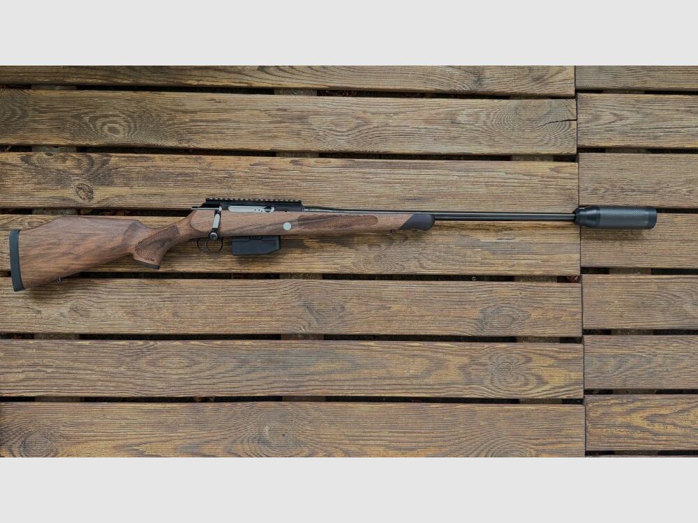 Voere Kufstein LBW Hunter Professional met SD terugstootdemper .22-250Rem, afbeelding 1 van 4