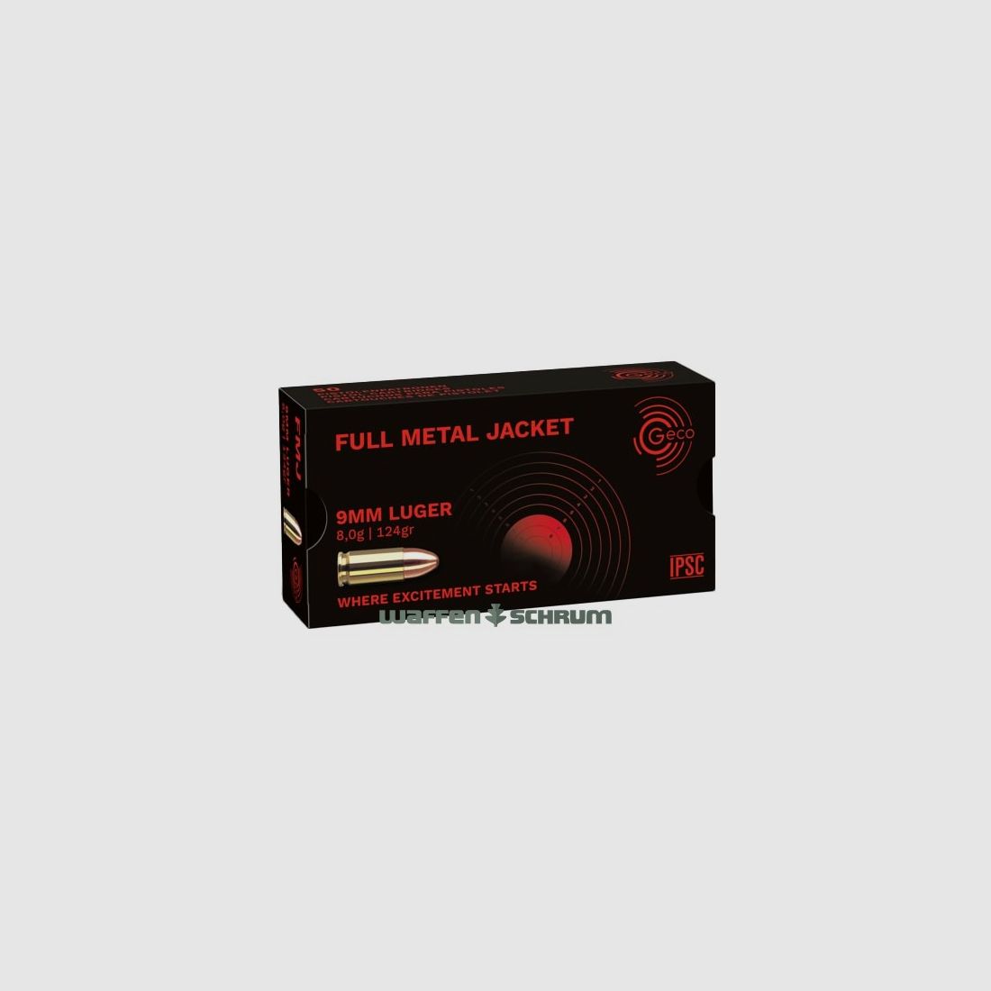 Geco 9mmLuger VMR Special Selection 8,0g - 124gr