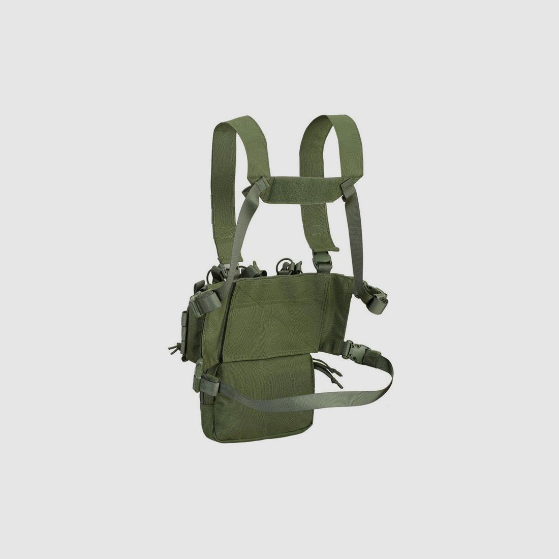 DEFCON 5 – OUTAC COMBO MINI CHEST RIG 900D Poly OD GROEN, afbeelding 2 van 4