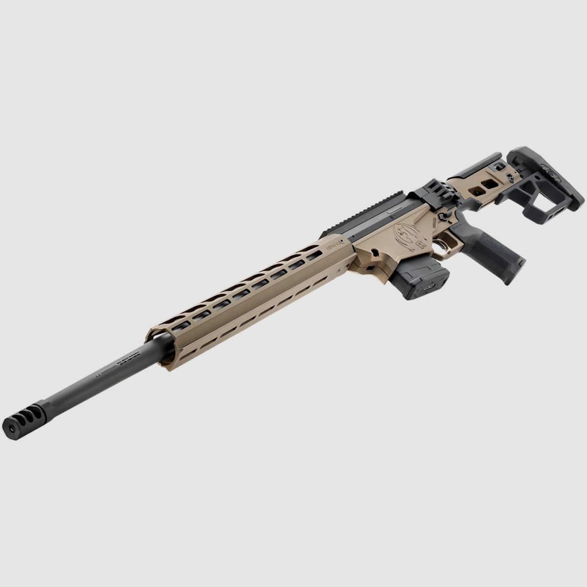 Ruger Precision Rifle 24'' 6,5 Creedmoor – Cerakote Bronze (18095), afbeelding 6 van 11