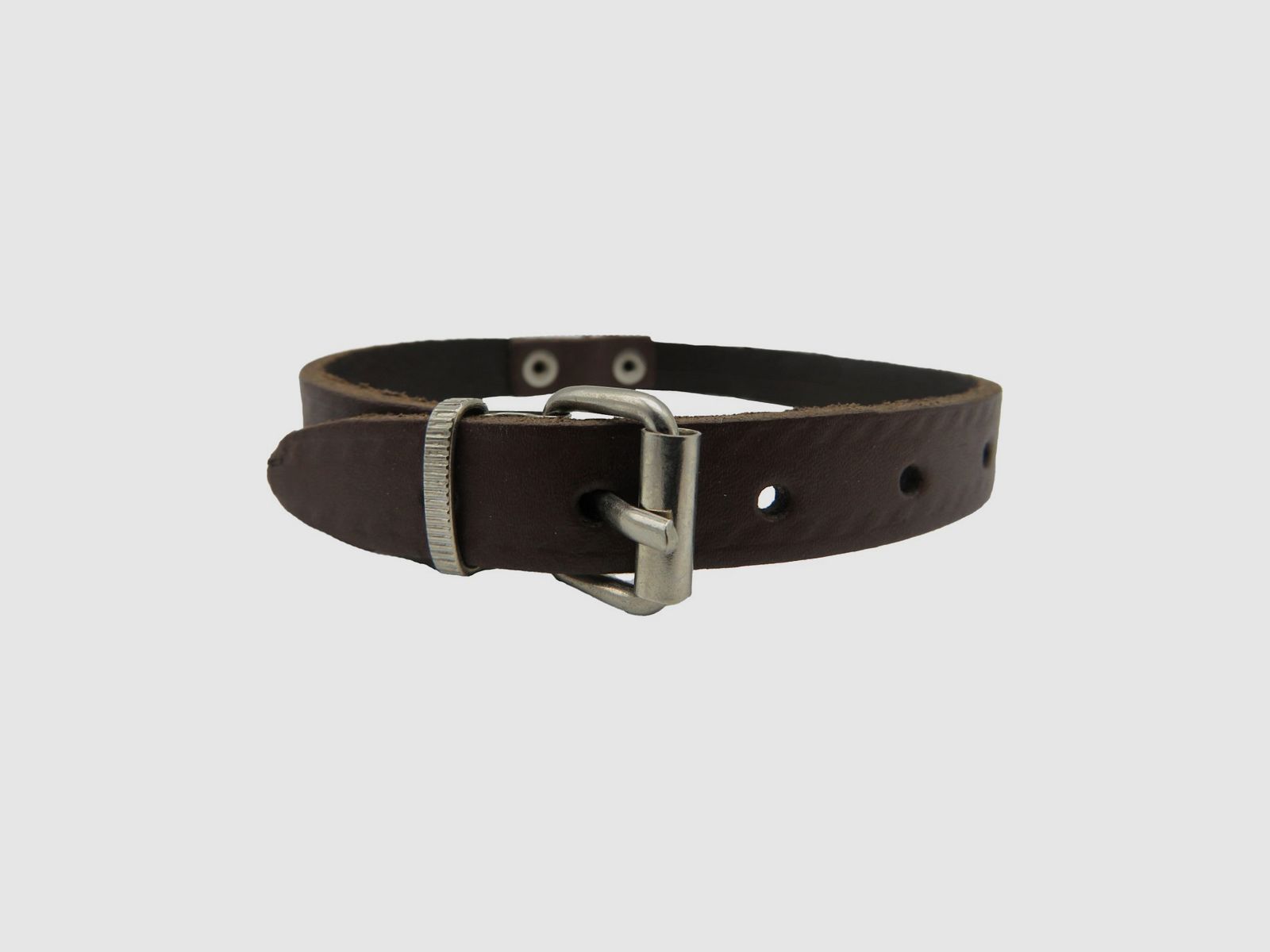 Collier en cuir 14 mm X 34 cm, image 1 sur 2