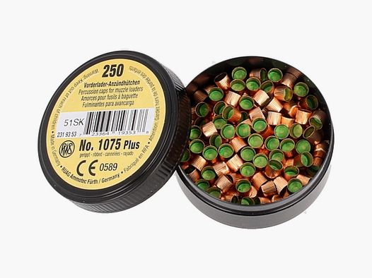 SCATOLA 250 INNESCO POLVERE NERA RWS 1075 PLUS