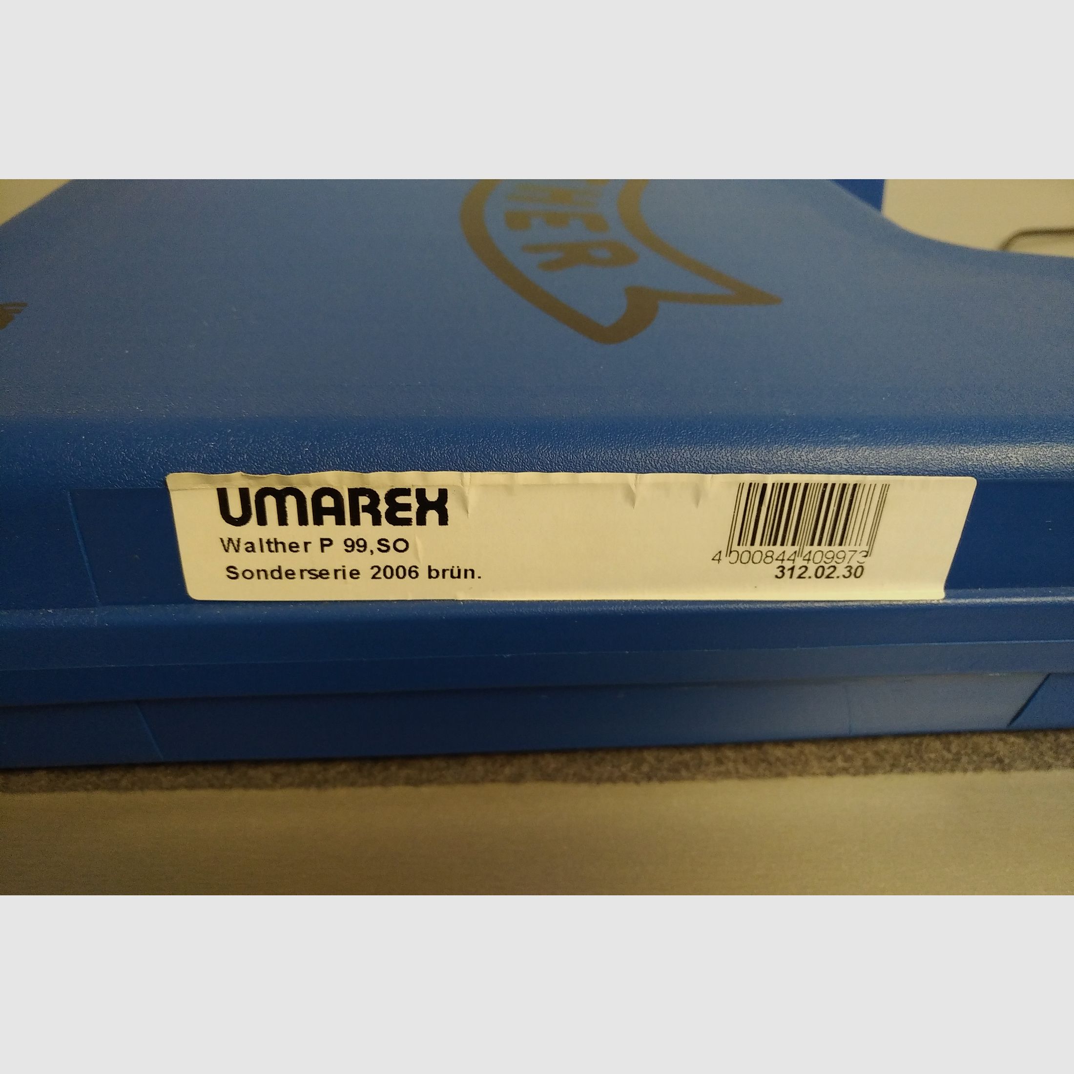 Walther 2006 P99 PAK Gas Signal 007 Special Operations PTB 762 James Bond Limited Edition 0202/1000