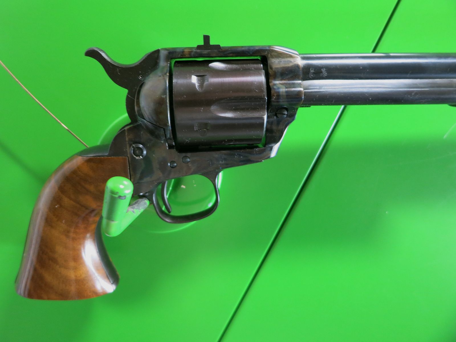 Western revolver, Armi Jäger (Dakota) Italy Frontier Buntline, caliber .357, 16.5" barrel, replica: Colt M1873 #71