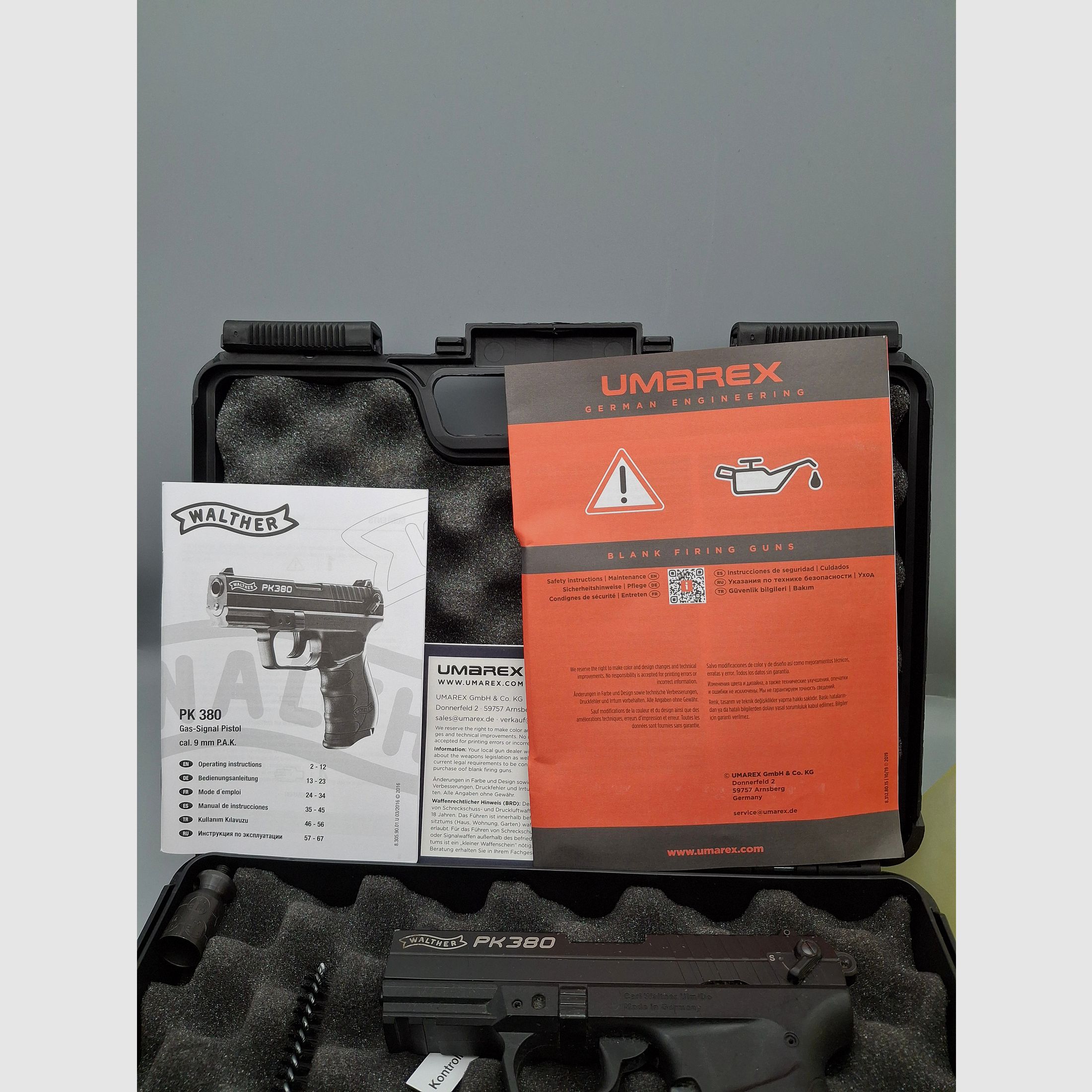 Biete eine Walther PK 380 PAK
