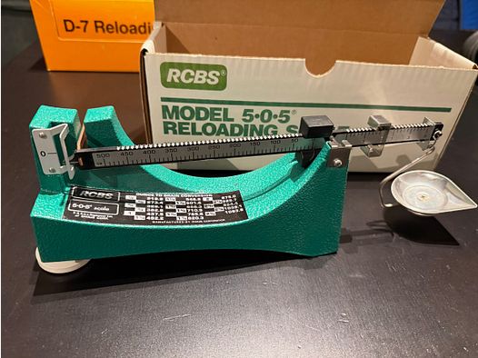 RCBS 505 powder scale beam scale