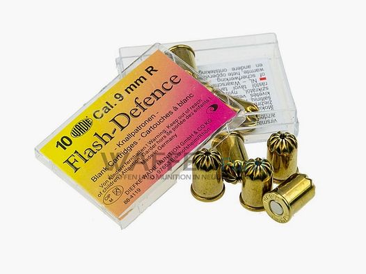 Wadie Flash Defence Kugelblitzpatroon voor 9mm Schreckschussrevolver