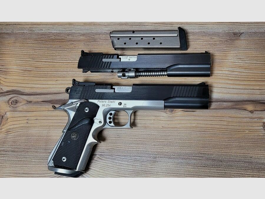 Peters Stahl Multicaliber .45ACP - 6" mit 9x19 Wechselsystem Multicaliber 6"
