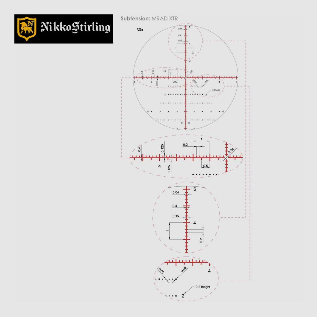 NIKKO-STIRLING DIAMOND 5-30×56 MRAD XTR, Bild 6 von 6