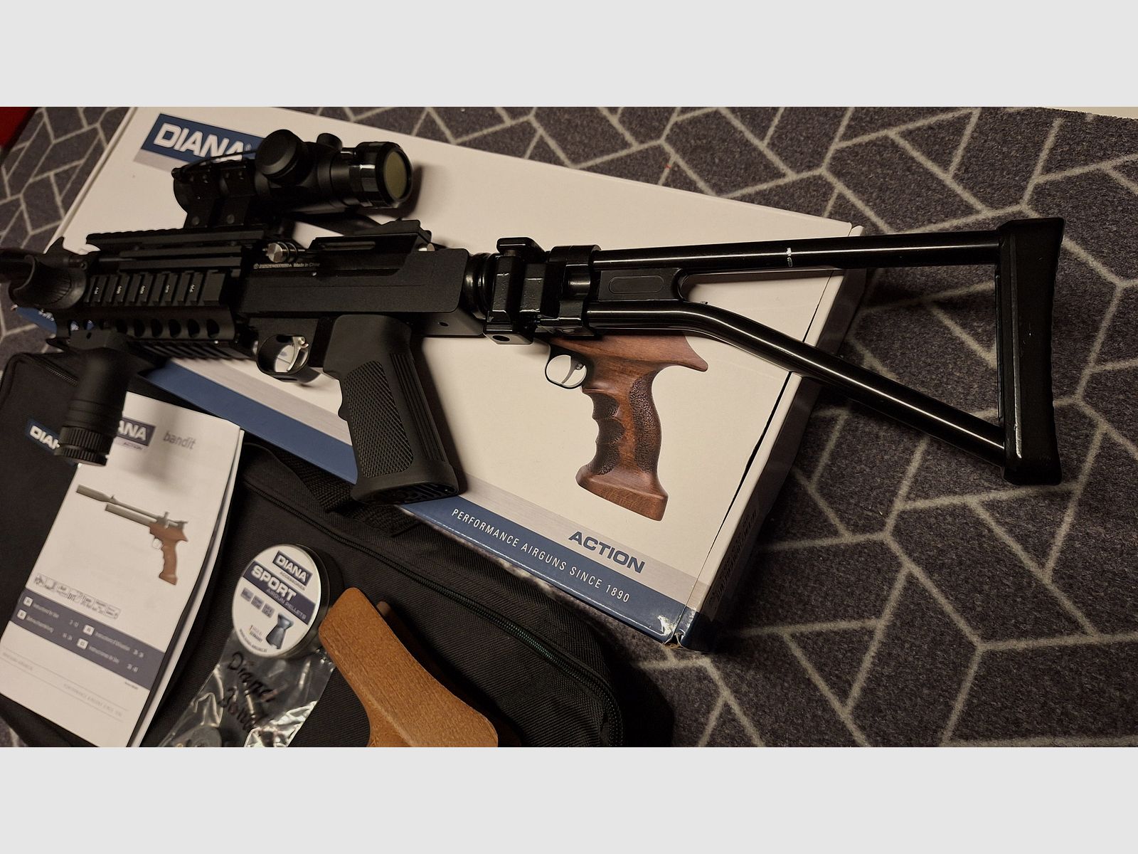 Diana Bandit Gen II PCP Tactical-Umbau Einmalig!