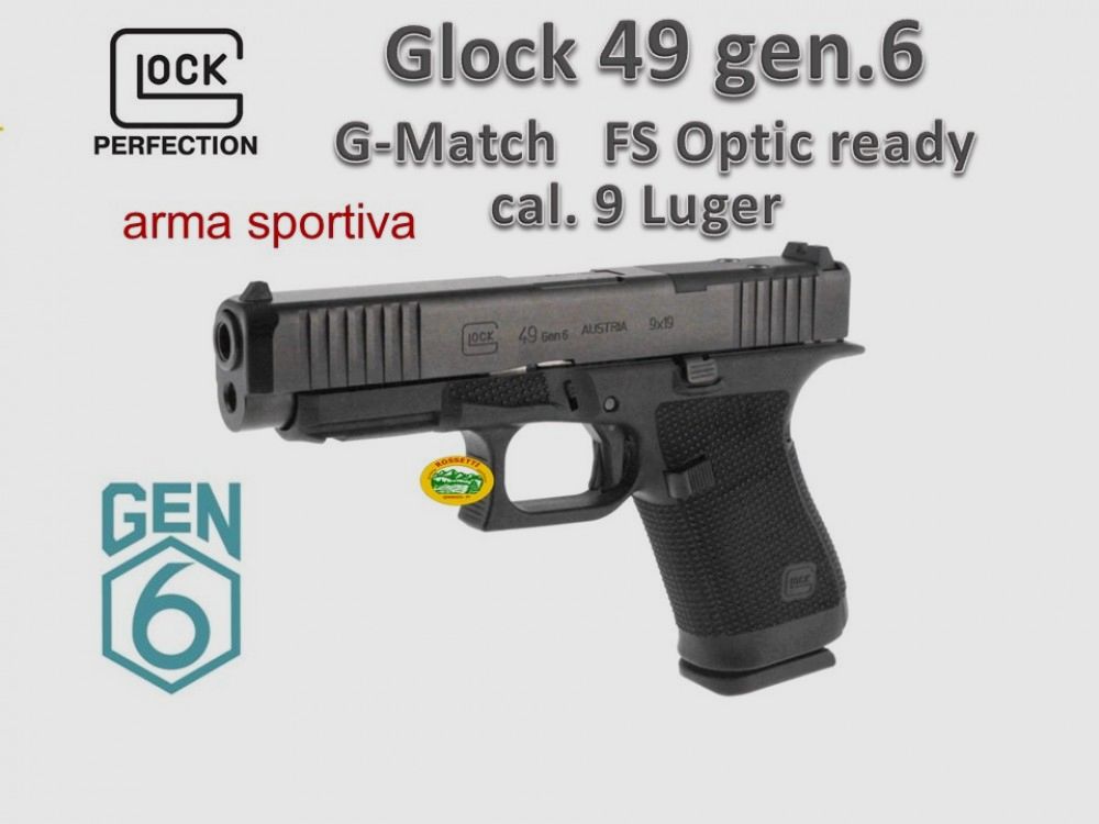 GLOCK 49 G-Match Gen.6 cal.9x19 Optic Ready