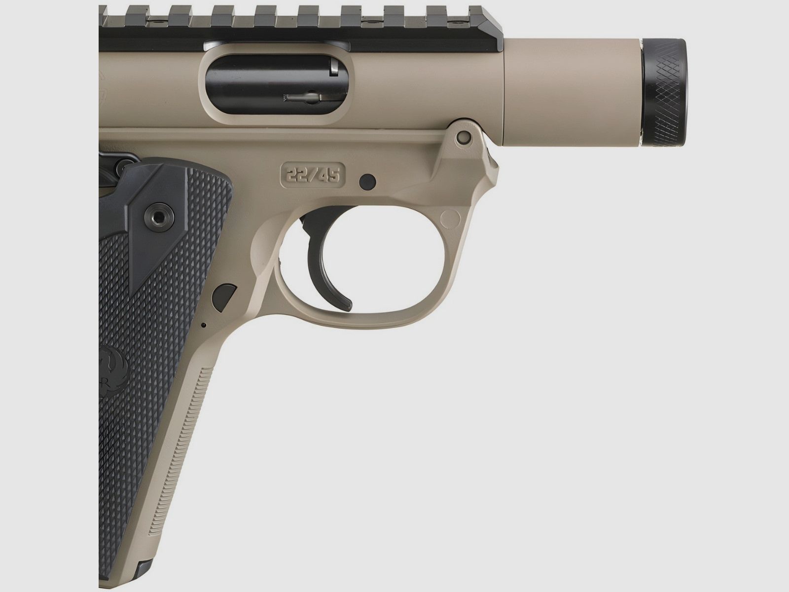 Ruger Mark IV 22/45 Tactical 3" - FDE - 40181, image 9 sur 9