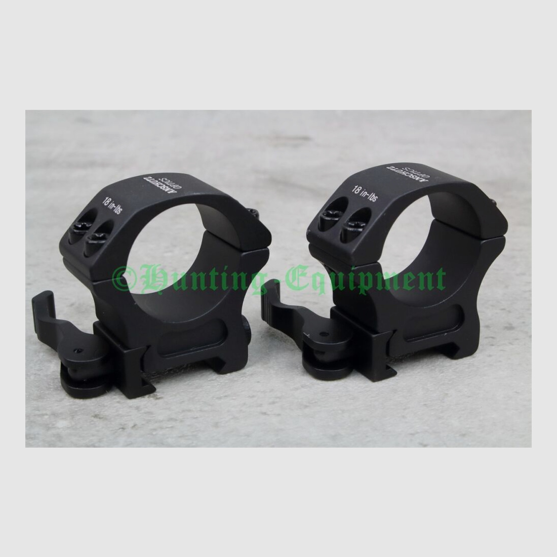 Anschütz Optics Ringmontage 30mm Picatinny BH 11,55mm