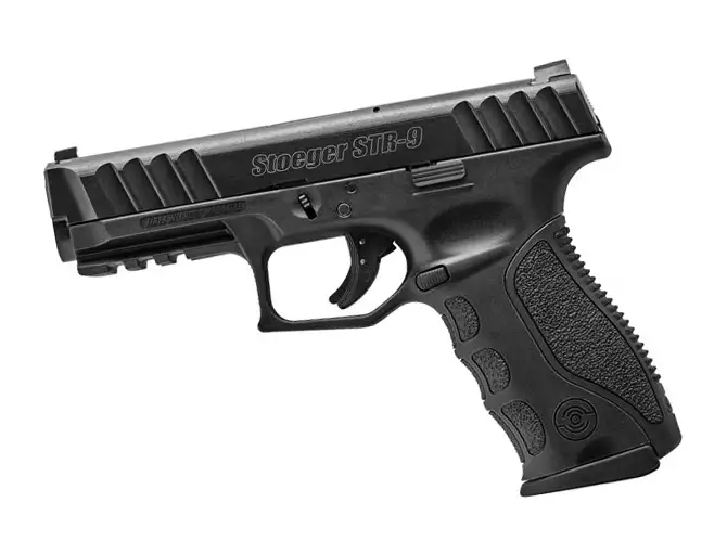 PISTOLE STOEGER SR9 CAL. 9X21 GEBRAUCHT WIE NEU