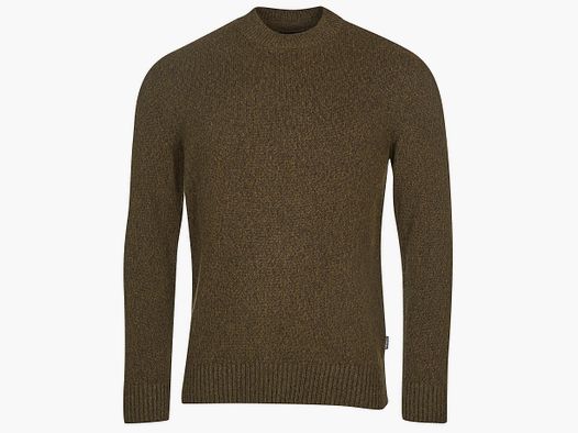 Barbour Trui Sid Crew, Olive Marl