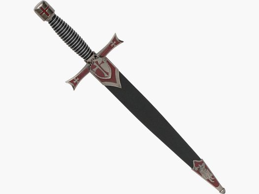 Templar dagger with sheath knight dagger