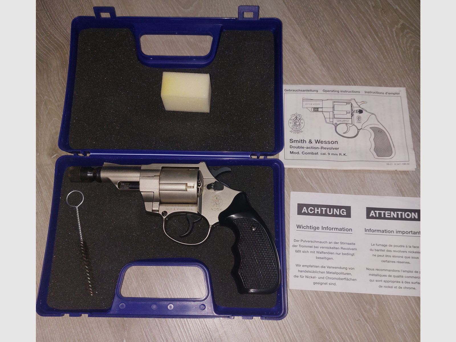 gas revolver combat 9mm