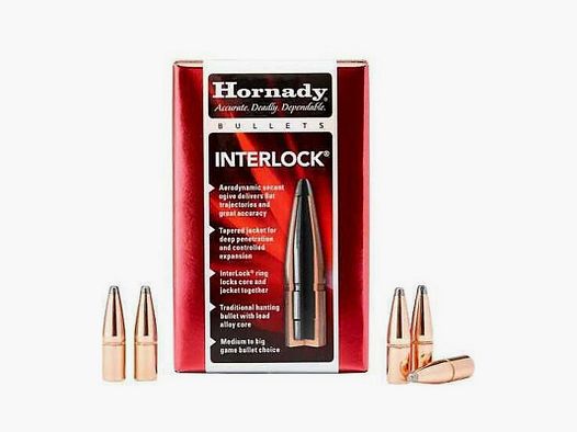 HORNADY OGIVES INTERLOCK 7.62 - 123GR SP