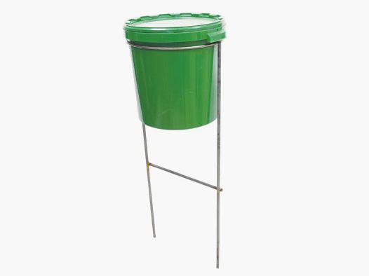 Agrainoir gibier 30L avec pied 106 cm