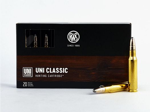 RWS .308 Winchester, UNI-Classic 180grs 1 opakowanie (20 strzałów po 3,49 € za sztukę)