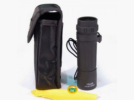 MILSPEC Monóculo negro 10X25
