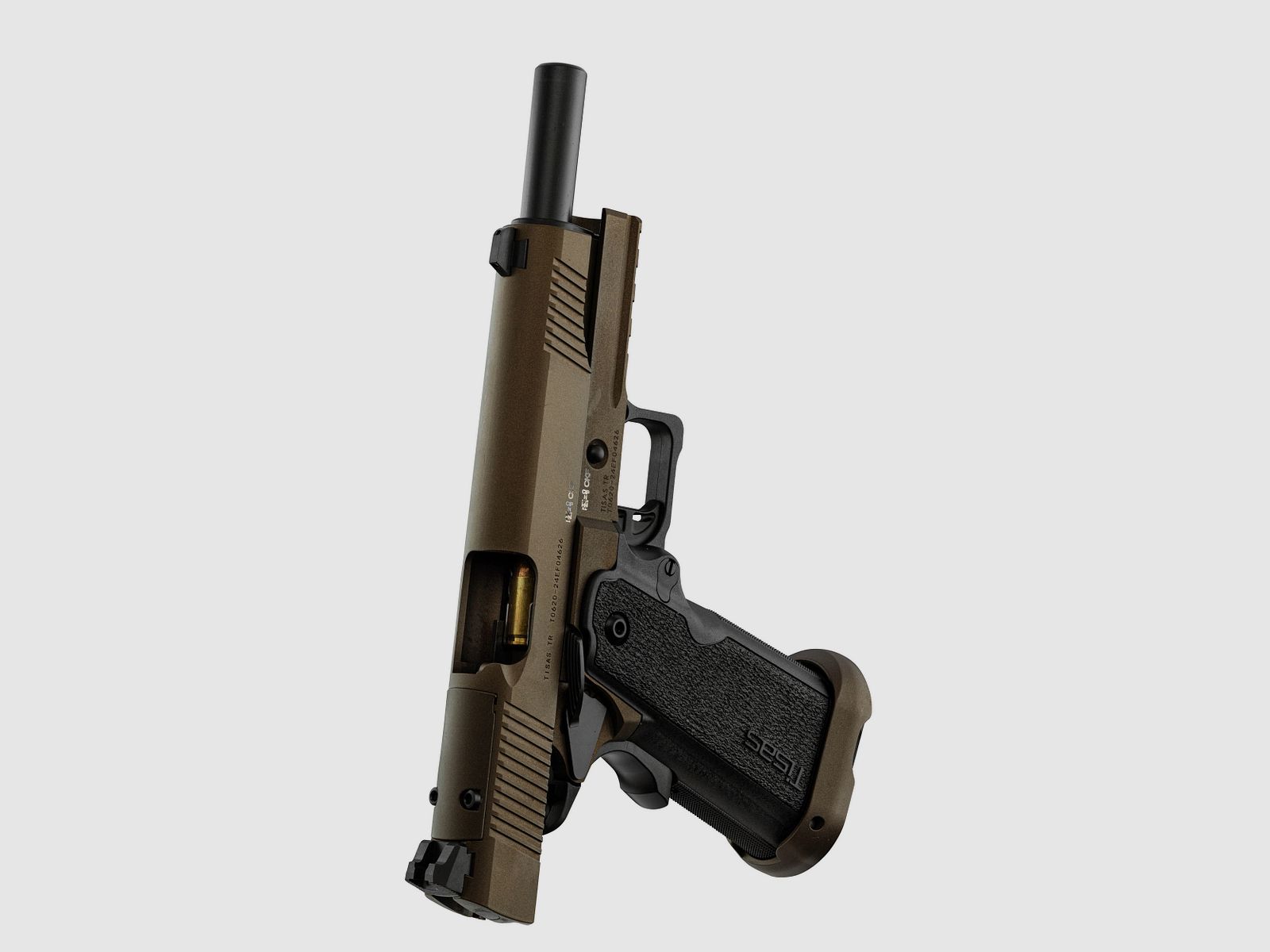 Pistolet Tisas 2011 DS Duty Bronze Cal. 9×19 optic ready, image 7 sur 8