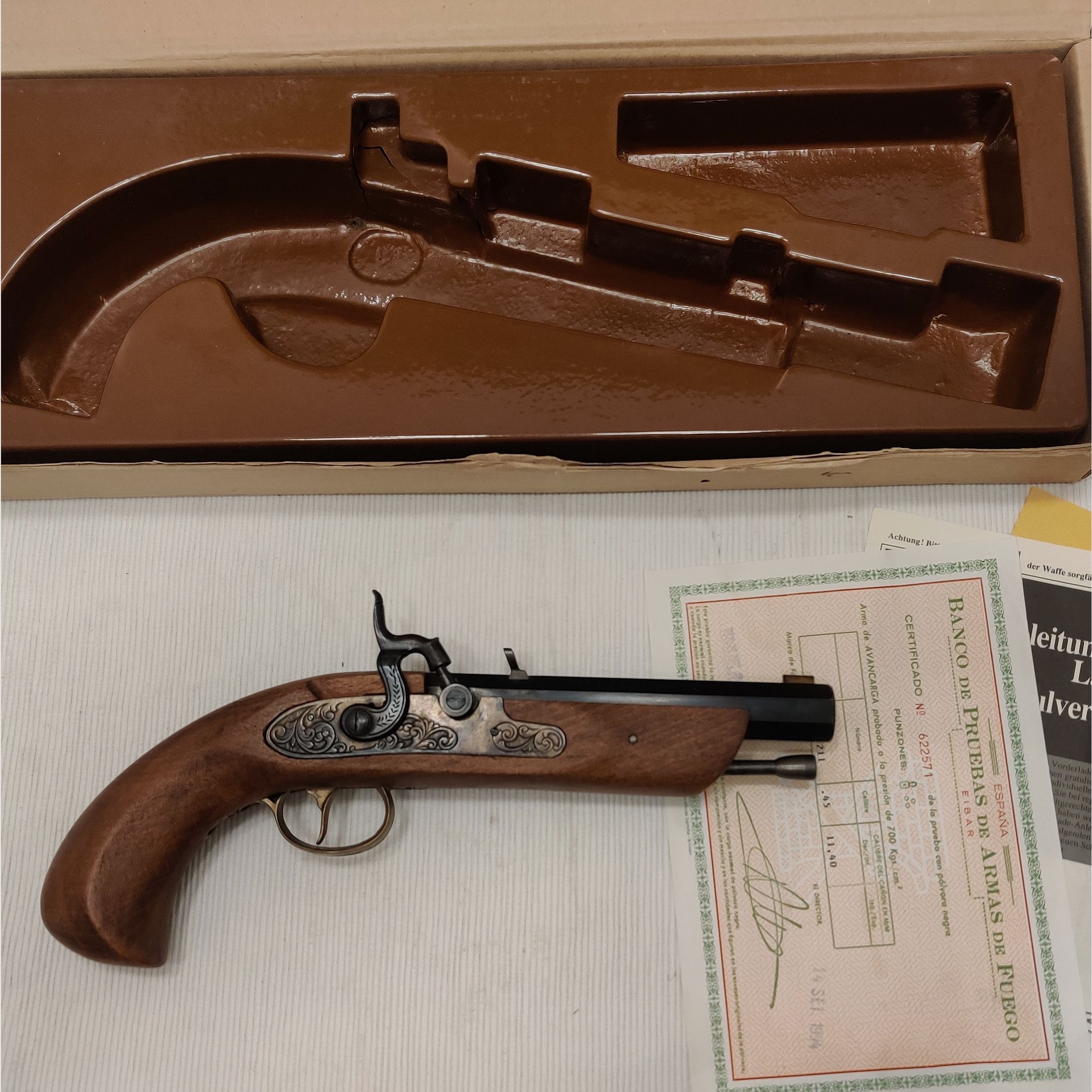 Colonial Pistole .45 Perkussion Vorderlader