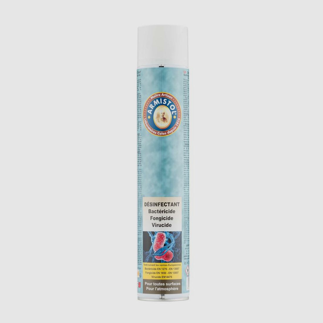 Armistol Desinfektionsmittel Bakterizid Fungizid Viruzid 750ml - Vollständiger Schutz - Vielseitige Anwendung - Sicherheit und Hygiene Optima, Bild 1 von 3