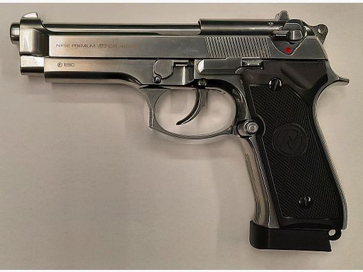 ESC LP NX92 Premium Classic chrom 4,5mm BB CO2 Co2-Waffen & Luftdruckwaffen