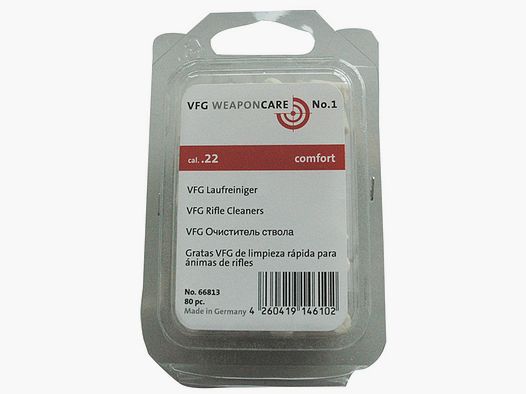 VFG Cleaner Comfort .22 80 piezas