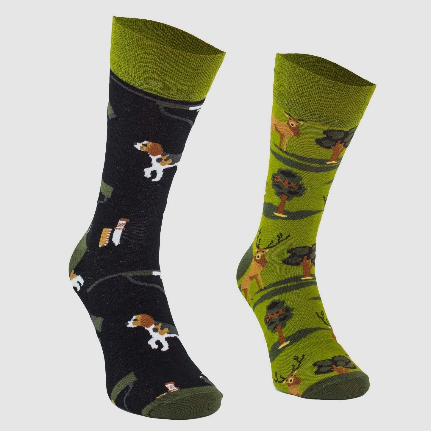 Motif socks for hunters