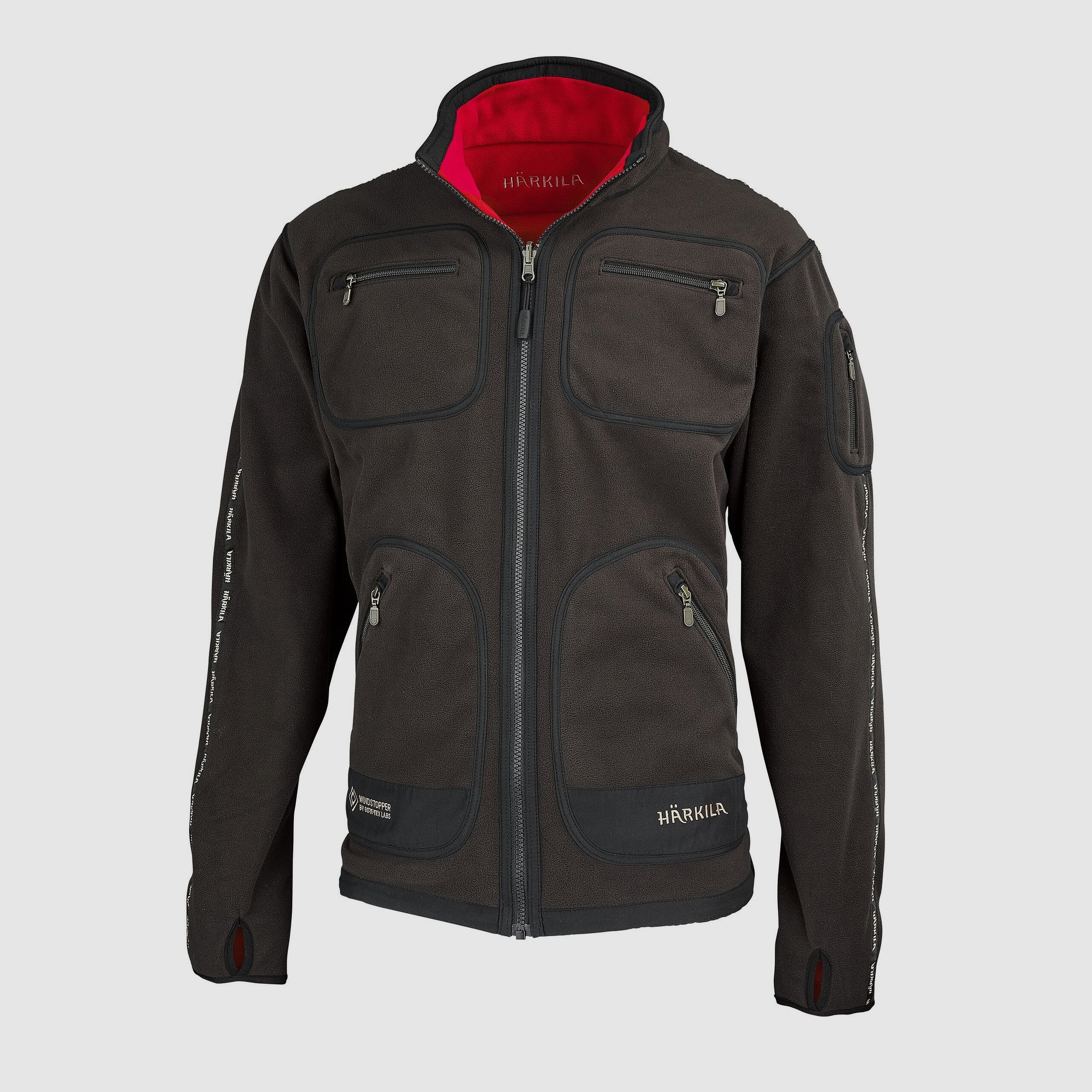 Hrkila Wende-Fleecejacke Kamko