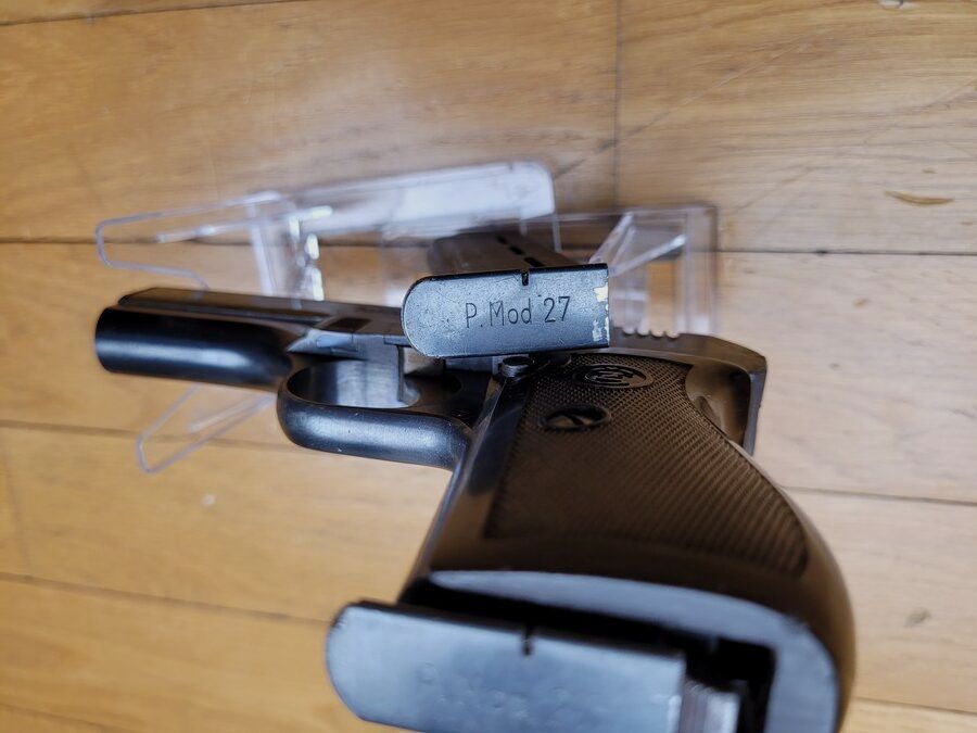 Guter deutscher Ordonnanzpistole – CZ 27 tschechisch – 7,65 Browning – 2 Magazine – BE+, Bild 10 von 11