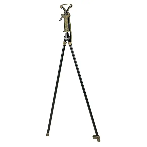 Teleskopischer Pirschstock mit Zweibein, Bild 1 von 2