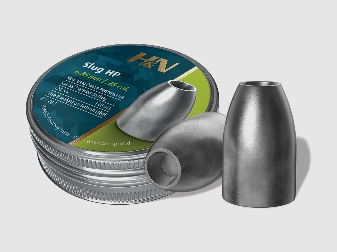 H&N SLUG HP II.249 / 6.34 MM 28 GRAIN (120), image 2 of 2