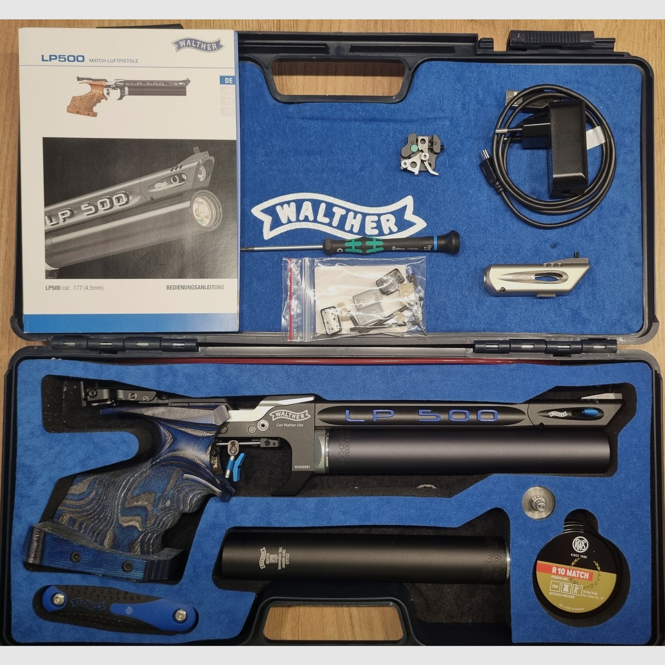 Walther LP 500 Expert Blue Angel