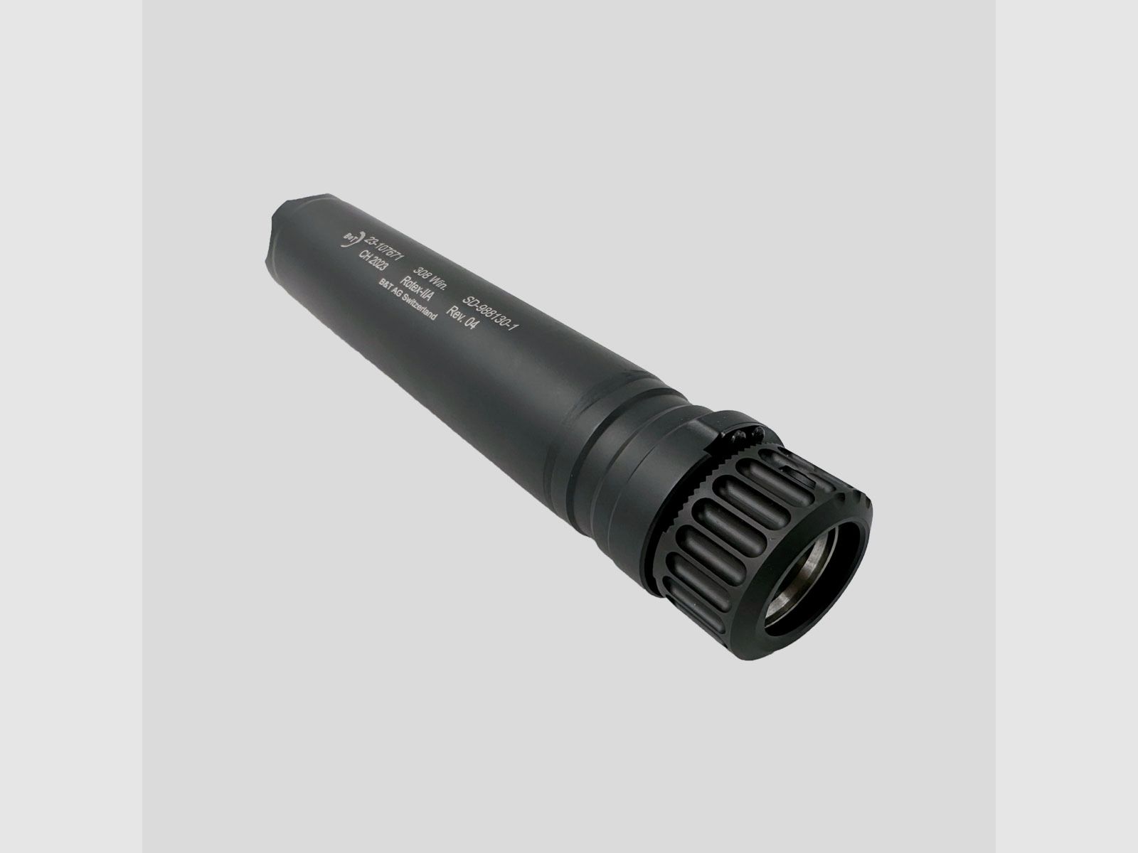 B&T – Rotex-IIA Schalldämpfer .308 Cerakote Black, Bild 3 von 3