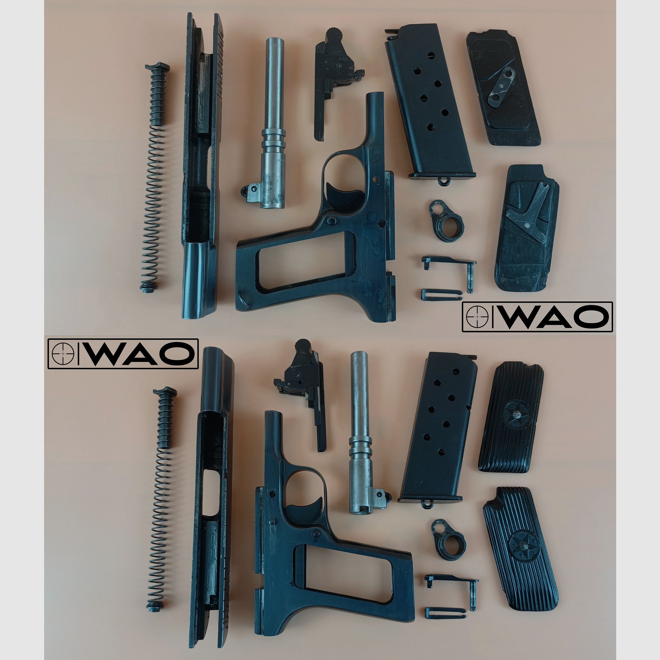 Tokarev TT-33, cal. 7,62 x 25 mm *sans marquage ni estampillage - très rare*