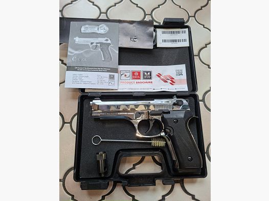 EKOL Firat Magnum Chrom 9mm P.A.K. - Gas Signal NEU !