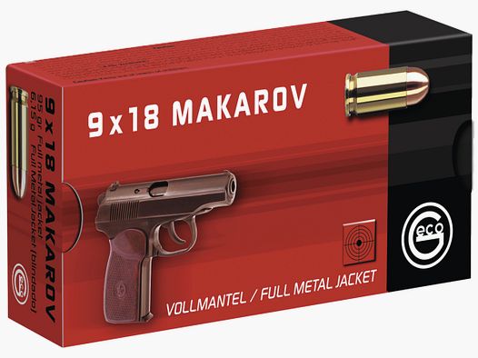 GECO 9mm MAKAROV FMJ