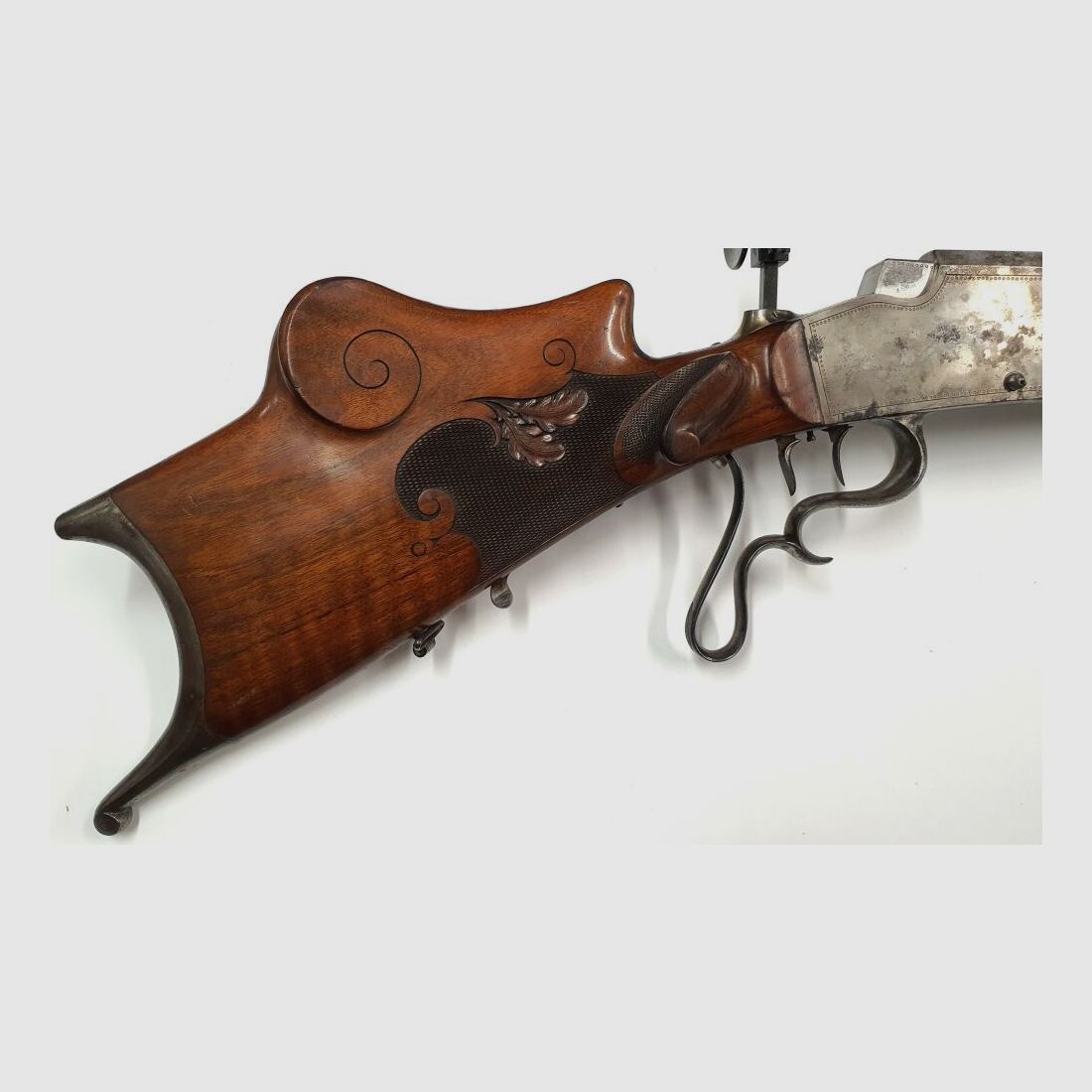 Unbekannter Büchsenmacher Mannheim Scheibengewehr Selten Krupplauf