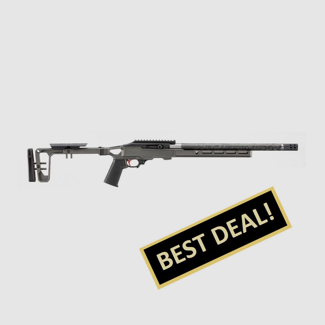 Ruger 10/22® CARBON FIBER .22 LR 16.1"/41CM ANODIZED GRAY