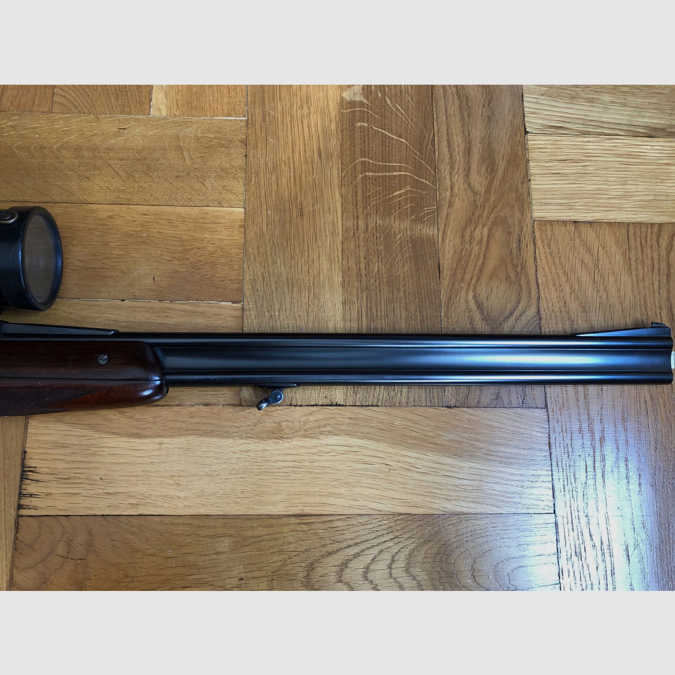 Bockdoppelbüchse Merkel BDB 221E 8x57JRS / Zeiss Diavari 3-12x56 (inkl. Wechselläufe: BBF 7x57 IRS & 12/70 und BF 12/70 ) Bj. 1988